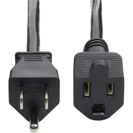 StarTech.com 10ft (3m) Power Extension Cord, NEMA 5-15P to NEMA 5-15R AC Power Cable, 10A 125V, 18AWG, UL Listed — 231A-8A00-POWER-CORD