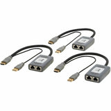 Eaton Tripp Lite Series 2-Port HDMI over Cat6 Extender Kit, Pigtail Transmitter/2x Receivers, 4K 60 Hz, HDR, 4:4:4, 230 ft. (70.1 m), TAA — B127U-002-PHPH2