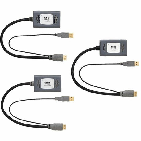 Eaton Tripp Lite Series 2-Port HDMI over Cat6 Extender Kit, Pigtail Transmitter/2x Receivers, 4K 60 Hz, HDR, 4:4:4, 230 ft. (70.1 m), TAA — B127U-002-PHPH2