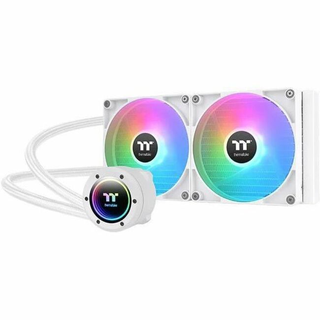 Thermaltake TH280 V2 ARGB Sync All-In-One Liquid Cooler - Snow Edition — CL-W377-PL14SW-A