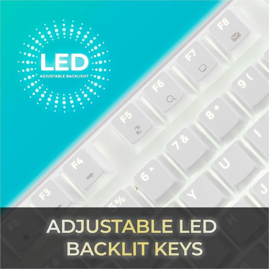 Adesso Multi-OS Illuminated Mechanical Keyboard With CoPilot AI Hotkey — AKB-680UW