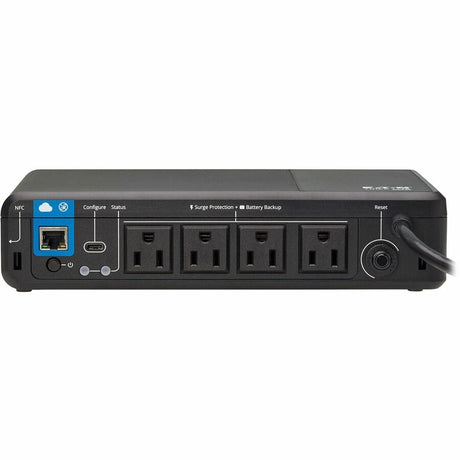 Eaton Tripp Lite Series 600VA 300W 120V Standby Cloud-Connected UPS with Remote Monitoring - 4 NEMA 5-15R Outlets (Surge + Battery Backup), 5-15P Plug, Desktop — BC600RNC