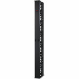 Performance,Vertical Cable Manager for 2 & 4 Post Racks, 84"H x 6"W, Single-Sided with Door — AR8615