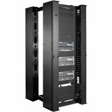 Performance,Vertical Cable Manager for 2 & 4 Post Racks, 84"H x 6"W, Single-Sided with Door — AR8615