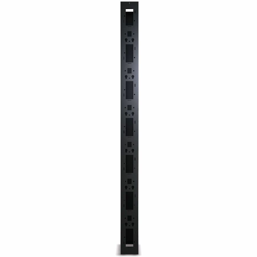 Performance,Vertical Cable Manager for 2 & 4 Post Racks, 84"H x 6"W, Single-Sided with Door — AR8615