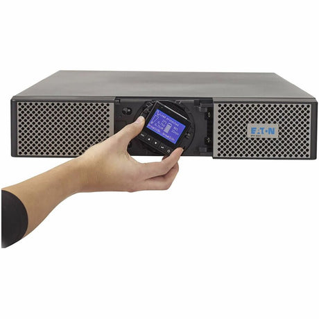 Eaton 9PX 1000VA 900W 208V Online Double-Conversion UPS - C14 Input, 8 C13 Outlets, Cybersecure Network Card Option, Extended Run, 2U Rack/Tower — 9PX1000GRT