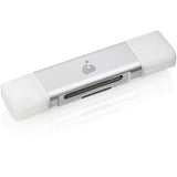 IOGEAR USB-C Duo Mobile Device Card Reader/Writer — GFR3C12