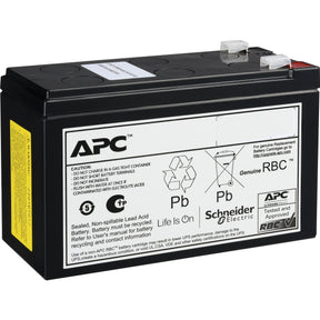 APC Replacement Battery Cartridge, VRLA, 9Ah, 12V DC, 2-year warranty — APCRBCV212