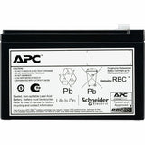 APC Replacement Battery Cartridge, VRLA, 9Ah, 12V DC, 2-year warranty — APCRBCV212