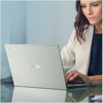 Asus ExpertBook CX54 Chromebook Plus Enterprise CX5400 CX5403CMA-GE562-T 14" Touchscreen Chromebook - WQXGA - Intel Core Ultra 5 115U - 16 GB - 512 GB SSD - Fog Silver — CX5403CMA-GE562-T