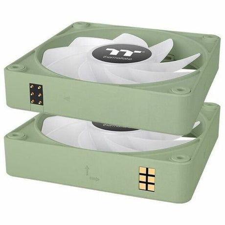 Thermaltake CT120 EX Reverse ARGB Sync PC Cooling Fan Matcha Green (3-Fan Pack) - 3 Pack — CL-F198-PL12MG-A
