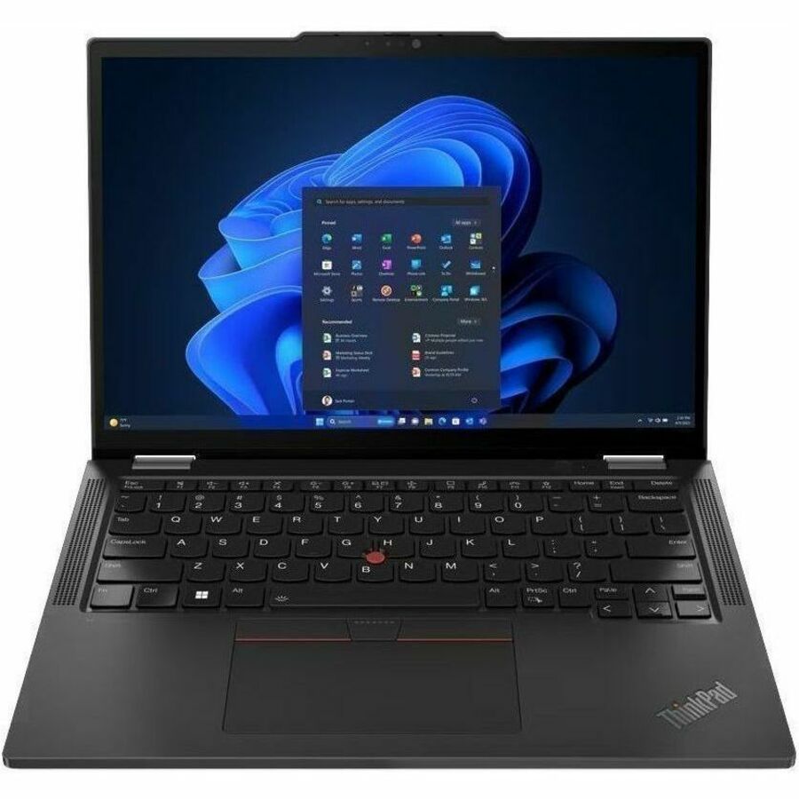 Lenovo ThinkPad X13 Gen 5 21LW002CUS 13.3" Touchscreen Convertible 2 in 1 Notebook - WUXGA - Intel Core Ultra 5 135U - vPro Technology - 16 GB - 512 GB SSD - English Keyboard - Black — 21LW002CUS