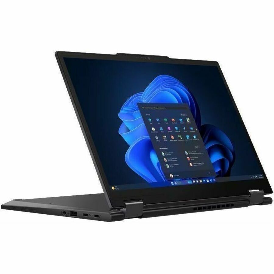 Lenovo ThinkPad X13 Gen 5 21LW002CUS 13.3" Touchscreen Convertible 2 in 1 Notebook - WUXGA - Intel Core Ultra 5 135U - vPro Technology - 16 GB - 512 GB SSD - English Keyboard - Black — 21LW002CUS