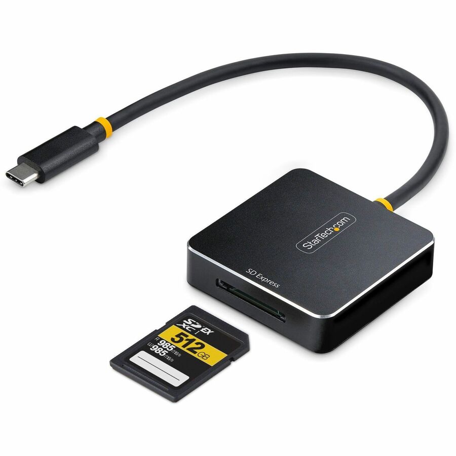 StarTech.com USB-C SD Express Card Reader, Portable USB 3.2 (10Gbps) Memory Card Reader, USB Type-C to Secure Digital 7.1 Adapter — 1B-USB-C-SDE-ADAPTER