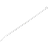 StarTech.com 10"(25cm) Cable Ties, 2-5/8"(68mm) Dia, 50lb(22kg) Tensile Strength, Nylon Self Locking Ties, UL Listed, 1000 Pack, White — CBMZT10NK
