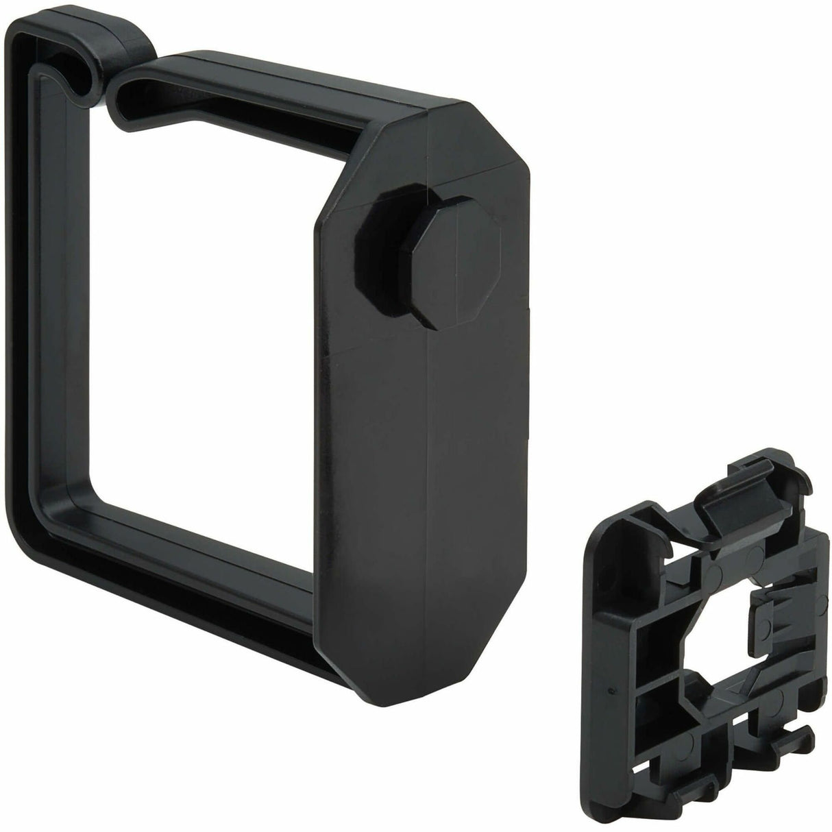 Eaton Tripp Lite Series Cable Management D-Rings for DIN Rails - Multi-Angle, 2U, Black, 2 Pack — NCM-DIN02-02