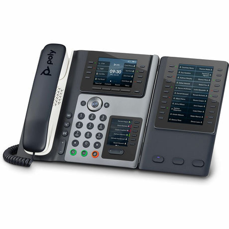Poly Edge E450 IP Phone and PoE-enabled GSA/TAA — 8F3G9AA