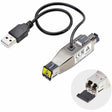 StarTech.com Gigabit Fiber to RJ45 Ethernet Media Converter Dongle, USB Powered, SMF/MMF, Single/Multimode Optical Fiber, Metal Housing — D01ML55U-FIBER-MEDIA