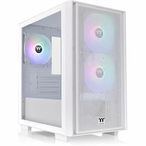 Thermaltake Versa H16 TG ARGB Snow Micro Tower Chassis — CA-1Y8-00S6WN-01