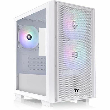 Thermaltake Versa H16 TG ARGB Snow Micro Tower Chassis — CA-1Y8-00S6WN-01