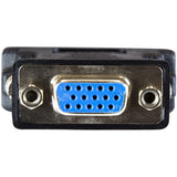 StarTech.com DVI to VGA Cable Adapter - Black - M/F — DVIVGAMFBK