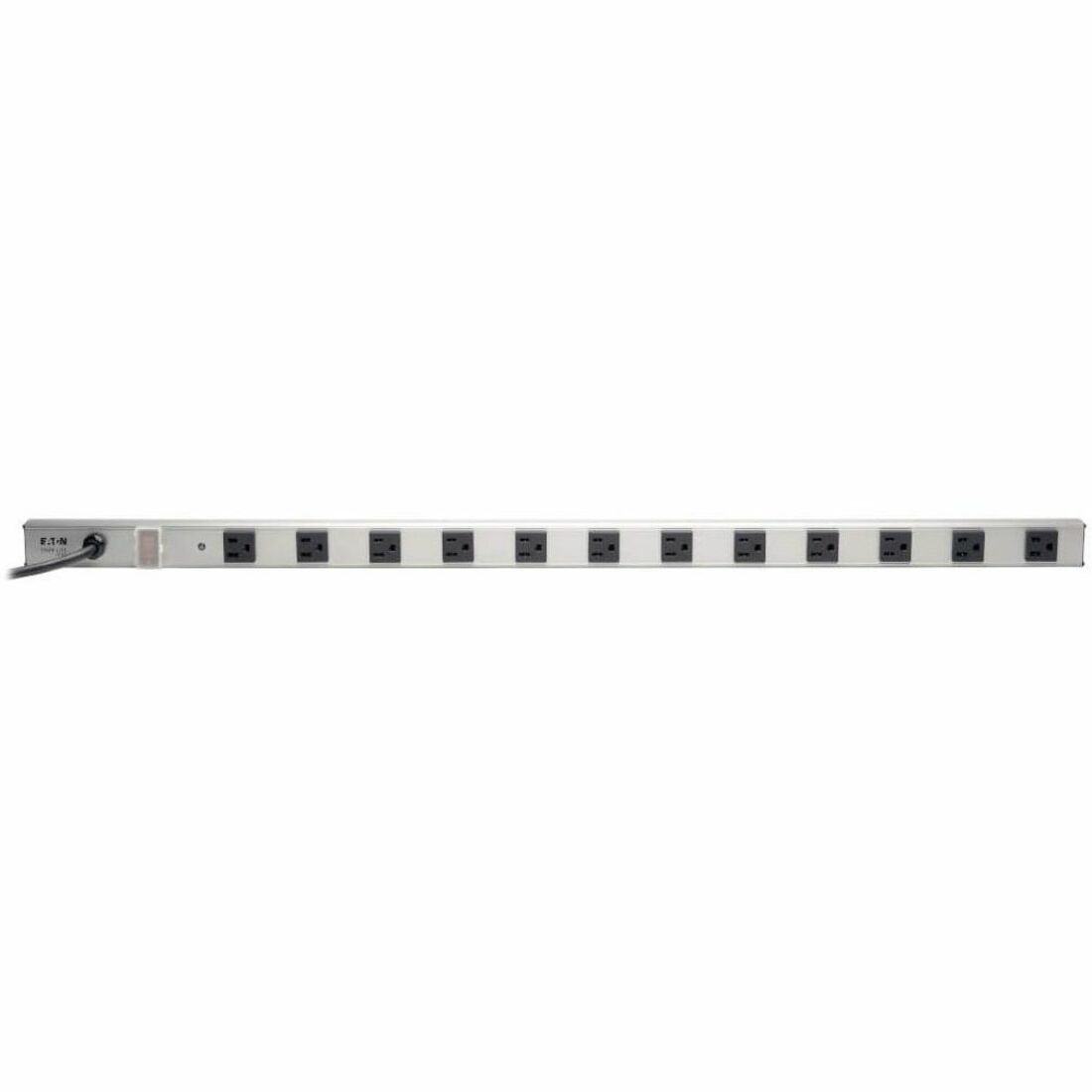 Eaton Tripp Lite Series 12-Outlet (10-15A & 2-20A) Vertical Power Strip, 120V, 20A, 15 ft. (4.57 m)Cord, 5-20P, 36 in. — PS361220