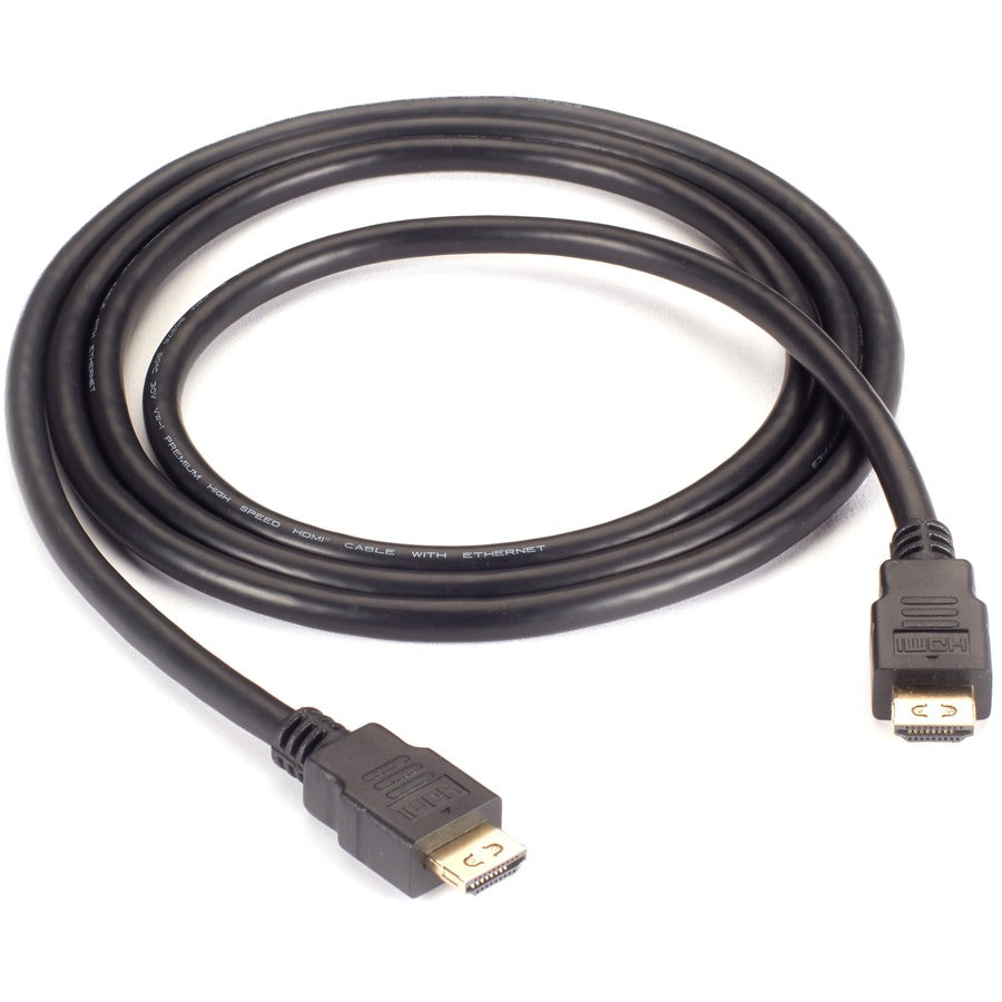 Black Box 6FT Hi-Speed HDMI Cable Ethernet Grip CNCTR HDMI 2.0 4K 60Hz UHD — VCB-HD2L-006