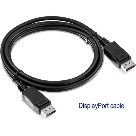 TRENDnet 6 ft. DisplayPort, USB, and Audio KVM Cable Kit,TK-CP06, Compatible w/ TK-240DP & TK-440DP Dual Monitor Displayport KVM Switches, Displayport 1.2, USB Mouse/Keyboard, 3.5mm Audio Connections — TK-CP06