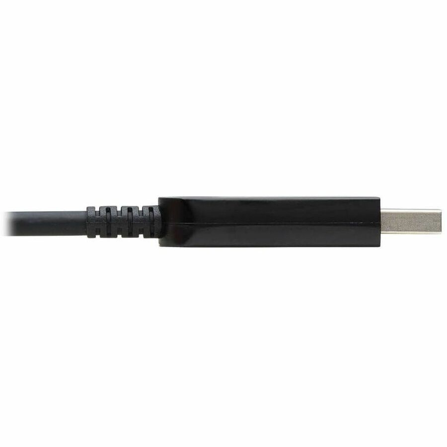 Eaton Tripp Lite Series USB 3.2 Gen 1 Plenum-Rated Fiber Active Optical Cable (AOC) - 5 Gbps, (A to B M/M), Black, 15 m — U328F-15M