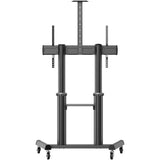 Eaton Tripp Lite Series Safe-IT Heavy-Duty Rolling Cart for 70" to 120" Displays, UL Certified, Antimicrobial Protection — DMCS70120AMUL