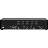 Black Box Secure NIAP 4.0 Certified KVM Switch - FlexPort HDMI/DisplayPort — KVS4-2004HV