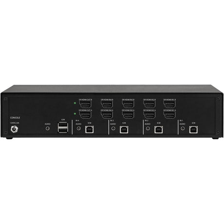 Black Box Secure NIAP 4.0 Certified KVM Switch - FlexPort HDMI/DisplayPort — KVS4-2004HV
