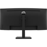 HP P34HC G4 34" Class WQHD Curved Screen LCD Monitor - 21:9 - Black — 21Y56AA#ABA