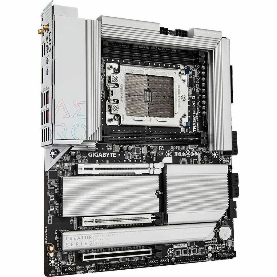 Gigabyte Ultra Durable TRX50 AERO D Desktop Motherboard - AMD TRX50 Chipset - Socket sTR5 - Extended ATX — TRX50 AERO D