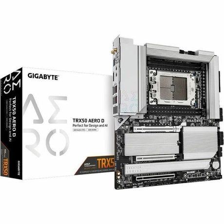 Gigabyte Ultra Durable TRX50 AERO D Desktop Motherboard - AMD TRX50 Chipset - Socket sTR5 - Extended ATX — TRX50 AERO D