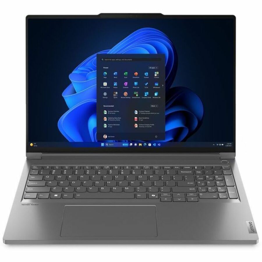 Lenovo ThinkBook 16p G5 IRX 21N5000KUS 16" Notebook - WQXGA - Intel Core i5 14th Gen i5-14500HX - 16 GB - 512 GB SSD - English (US) Keyboard - Storm Gray — 21N5000KUS