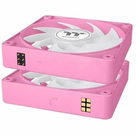 Thermaltake CT140 EX ARGB Sync PC Cooling Fan Bubble Pink (3-Fan Pack) — CL-F221-PL14PK-A