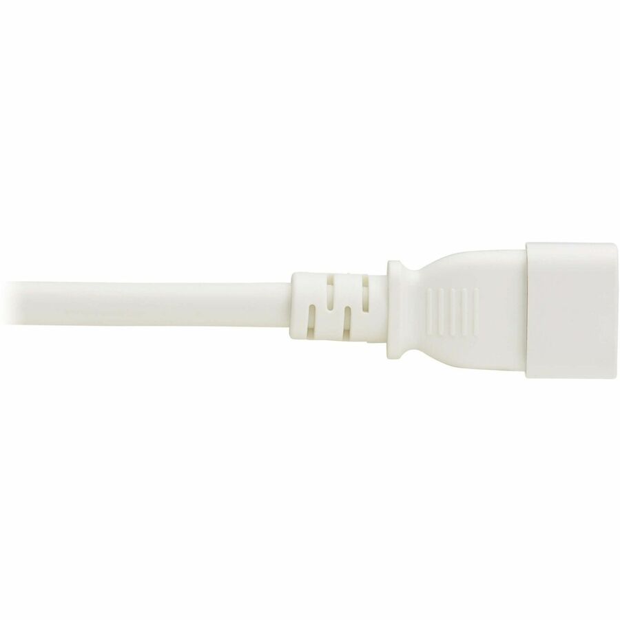 Eaton Tripp Lite Series Power Cord, C14 to C21 - Heavy-Duty, 15A, 250V, 14 AWG, 3 ft. (0.9 m), White — P037-003-AWH
