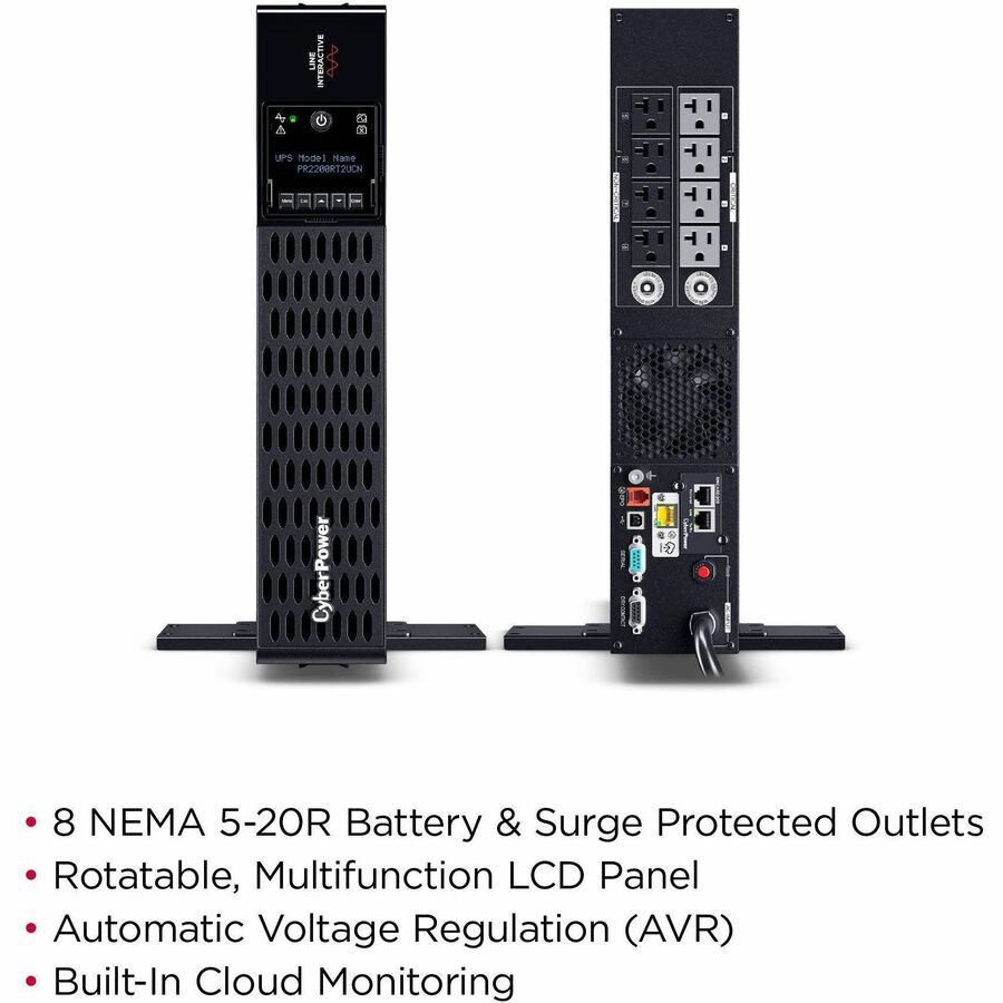 CyberPower PR2200RT2UCN Smart App Sinewave UPS Systems — PR2200RT2UCN