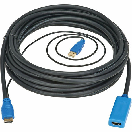 Eaton Tripp Lite Series HDMI Extension Cable with Active Signal Booster/Repeater (M/F), 8K 60 Hz, HDR, 4: 4: 4, HDCP 2.3, 25 ft. (7.6 m) — P569-A25-MF-8K6