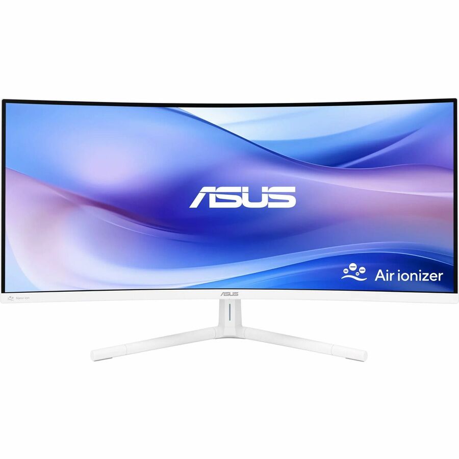 Asus VU34WCIP-W 34" Class UW-QHD Curved Screen LED Monitor - 21:9 — VU34WCIP-W