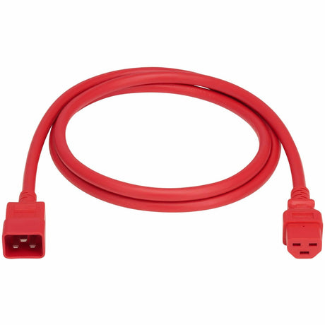 Eaton Tripp Lite Series Power Cord, C20 to C21 - Heavy-Duty, 20A, 250V, 12 AWG, 5 ft. (1.5 m), Red — P035-005-ARD