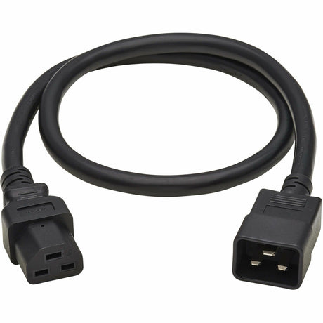 Eaton Tripp Lite Series Power Cord, C20 to C21 - Heavy-Duty, 20A, 250V, 12 AWG, 4 ft. (1.2 m), Black — P035-004