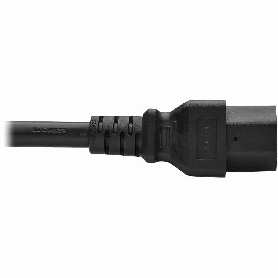 Eaton Tripp Lite Series Power Cord, C20 to C21 - Heavy-Duty, 20A, 250V, 12 AWG, 4 ft. (1.2 m), Black — P035-004
