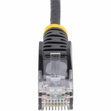 StarTech.com 20ft Black Slim CAT6 Ethernet Cable, Slim Snagless RJ45, UTP, LSZH, 28AWG Bare Copper, Slim Network Patch Cord, Fluke Tested — N6PAT20BLKS