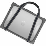 Extreme Shell-FL3 Slide Case for HP Fortis G1m Chromebook 11.6" Clamshell (MediaTek Processor) (Grey/Slide-On Top, PC Bottom) — HPESFLG1MCGRY