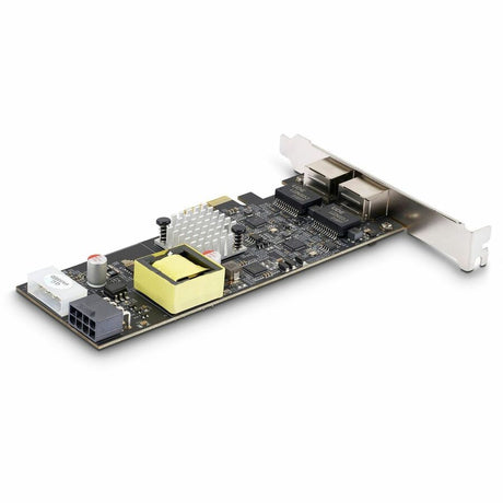 StarTech.com 2-Port 2.5Gbps PCI Express PoE Network Card, Dual Intel I225-V, PCIe 802.3af/at PoE+ Multi-Gigabit Ethernet NIC — PR22GIP-NETWORK-CARD