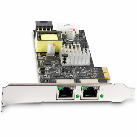 StarTech.com 2-Port 2.5Gbps PCI Express PoE Network Card, Dual Intel I225-V, PCIe 802.3af/at PoE+ Multi-Gigabit Ethernet NIC — PR22GIP-NETWORK-CARD