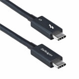 StarTech.com 3ft (1m) Thunderbolt 5 Cable, 80Gbps/120Gbps, 240W PD, 8K 60Hz, Certified Thunderbolt Cable, Compatible w/TB4/USB-C — TBLT5MM1M240W