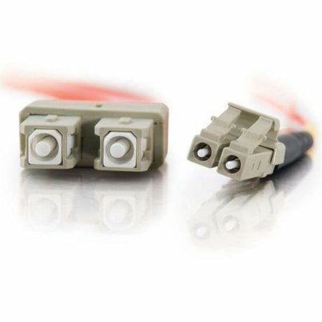 C2G 1m LC-SC 62.5/125 Duplex Multimode OM1 Fiber Cable - Orange - 3ft — 33154